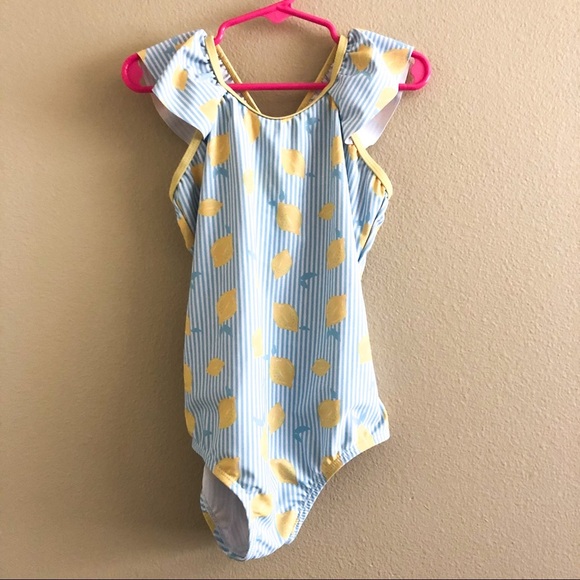 Andy & Evan Lemon Swimsuit 6-7 - Picture 2 of 6